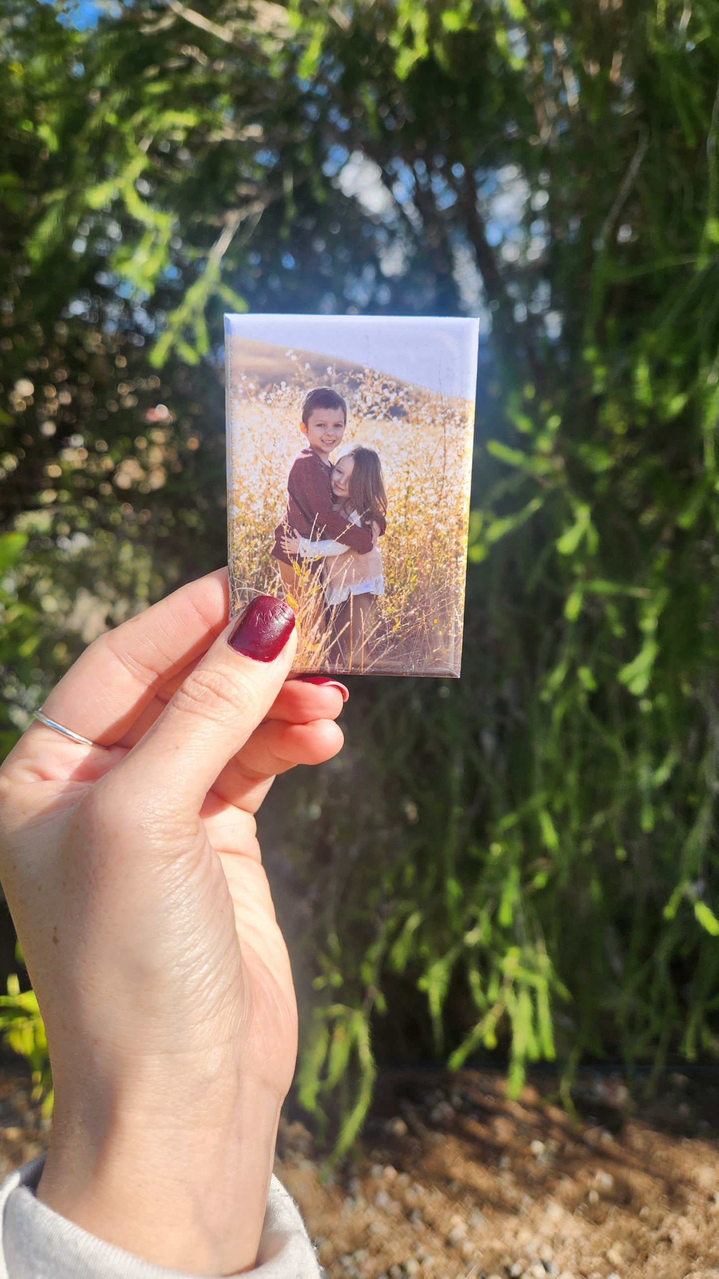 Customized Photo Magnets (pack of 6)