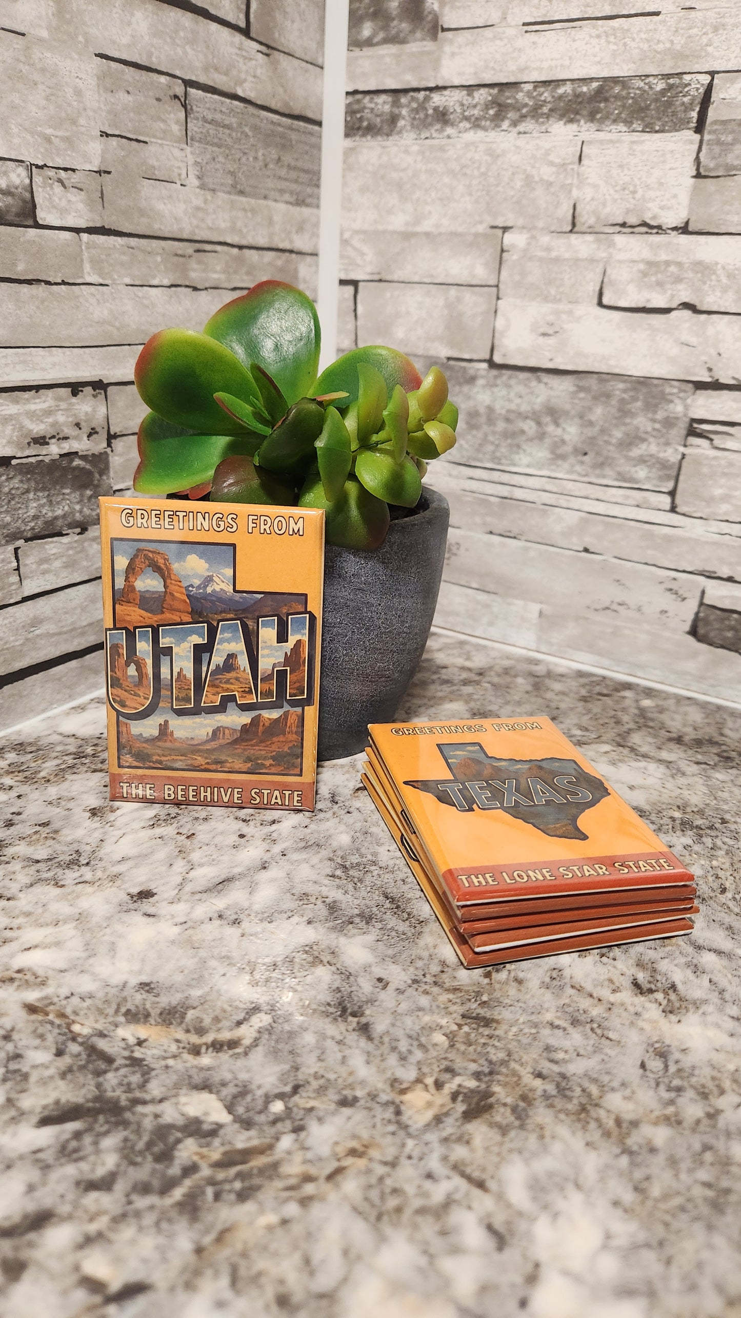 Customized Photo Magnets (pack of 6)